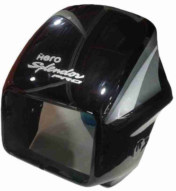 Splendor pro store headlight visor