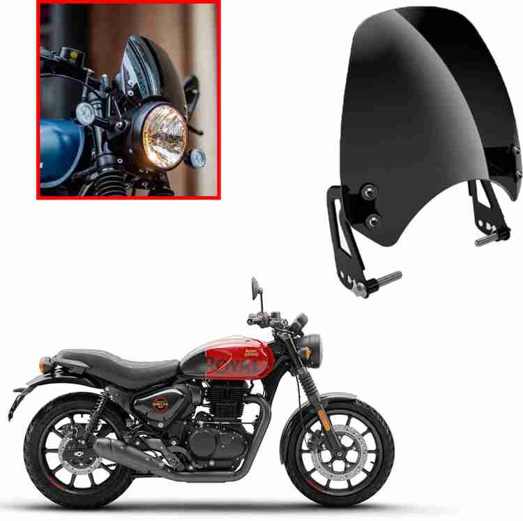 DAZZRIDE Windshield Visor Kit for HUNTER 350 ROYAL Enfield Bike Headlight Visor Bike Headlight Visor Price in India Buy DAZZRIDE Windshield Visor Kit for HUNTER 350 ROYAL Enfield Bike Headlight Visor