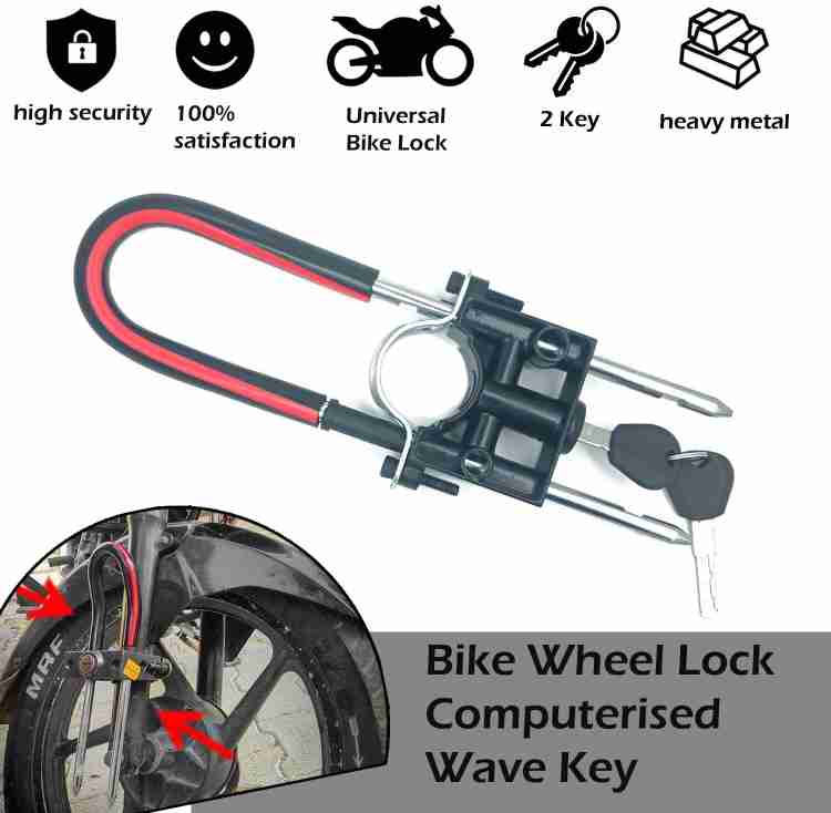 Cycle hot sale wheel lock