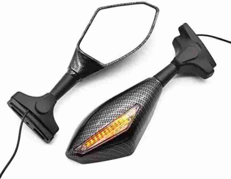 Bike mirror light online