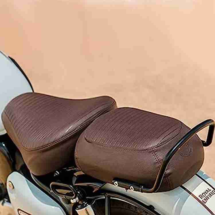 ignitex Waterproof Leather REBORN Split Bike Seat Cover For Royal Enfield Classic 350 Classic 500 Price in India Buy ignitex Waterproof Leather REBORN Split Bike Seat Cover For Royal Enfield Classic