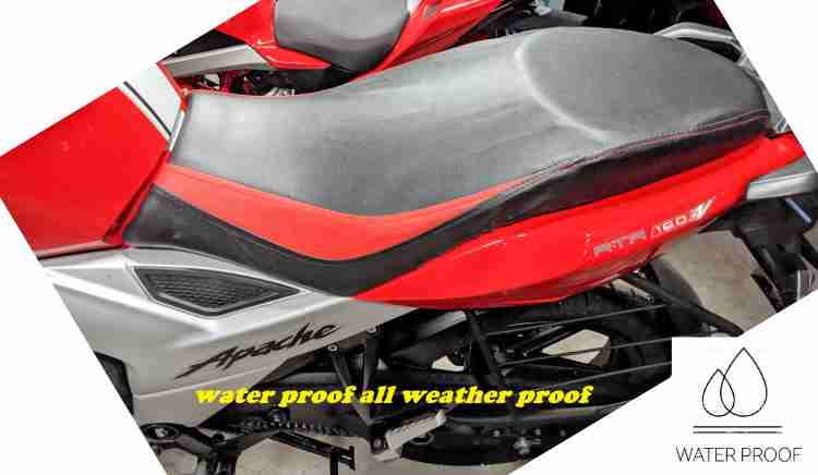 Tvs apache 160 on sale 4v seat cover