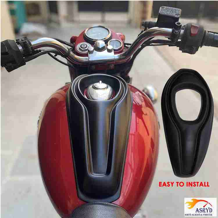 ASRYD Bullet Bike Tank Pad Protector Strap Royal Enfield Classic