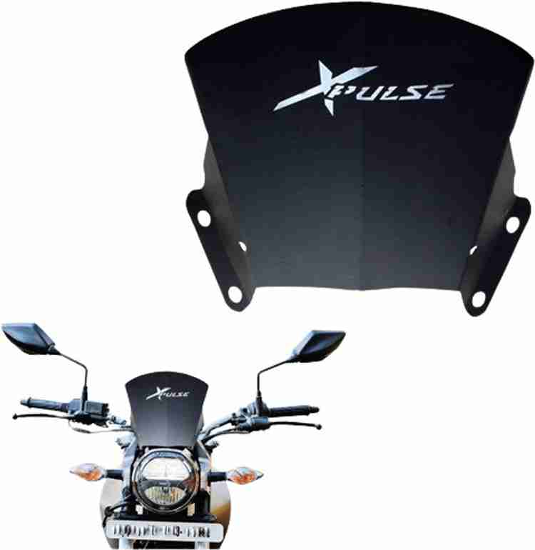 DAZZRIDE Heavy Metal Original Fitting Visor For Hero Xpulse Bike Windshield Price in India Buy DAZZRIDE Heavy Metal Original Fitting Visor For Hero Xpulse Bike Windshield online at Flipkart