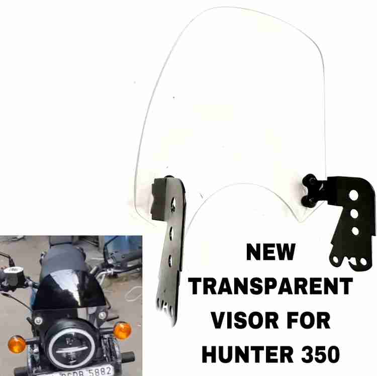 Transparent windshield for bike hotsell