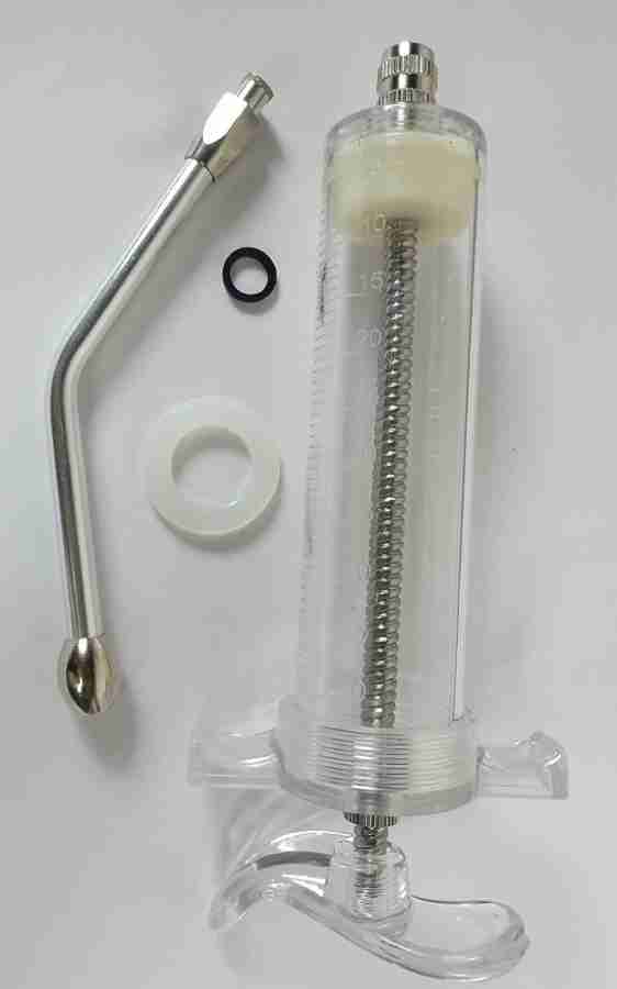 Agarwals 50ml Oral Feeding Syringe, Transparent, Luer Lock