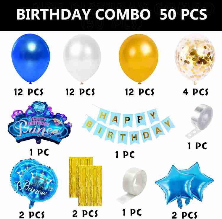 TTimmo4 Happy Birthday Decoration Kit Rose Gold and White Birthday  Decorations Theme Price in India - Buy TTimmo4 Happy Birthday Decoration  Kit Rose Gold and White Birthday Decorations Theme online at