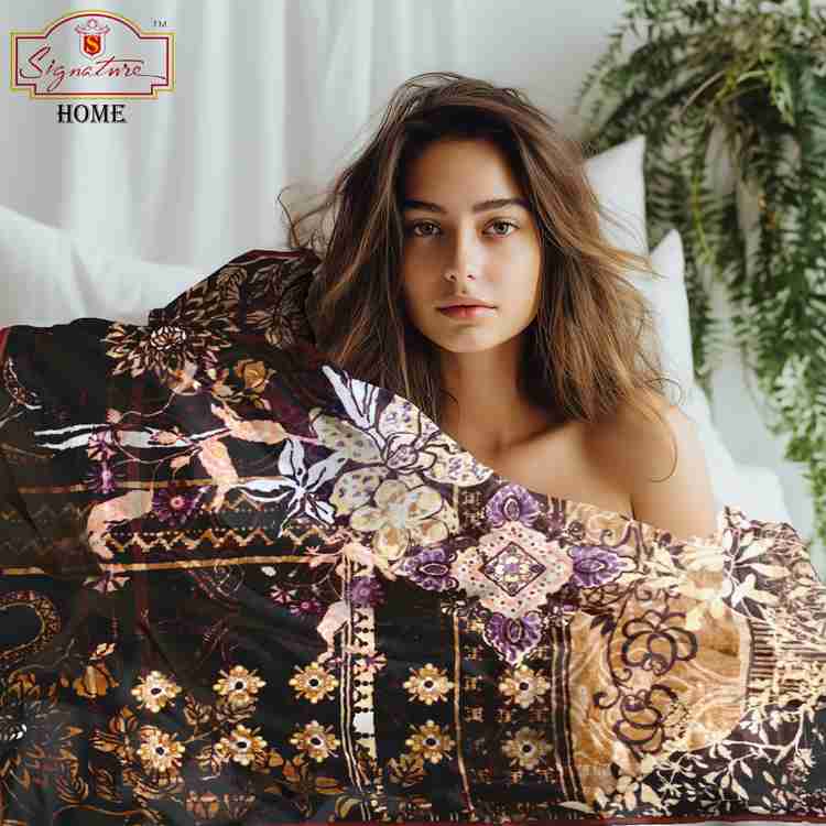 Signature double sales layer mink blanket