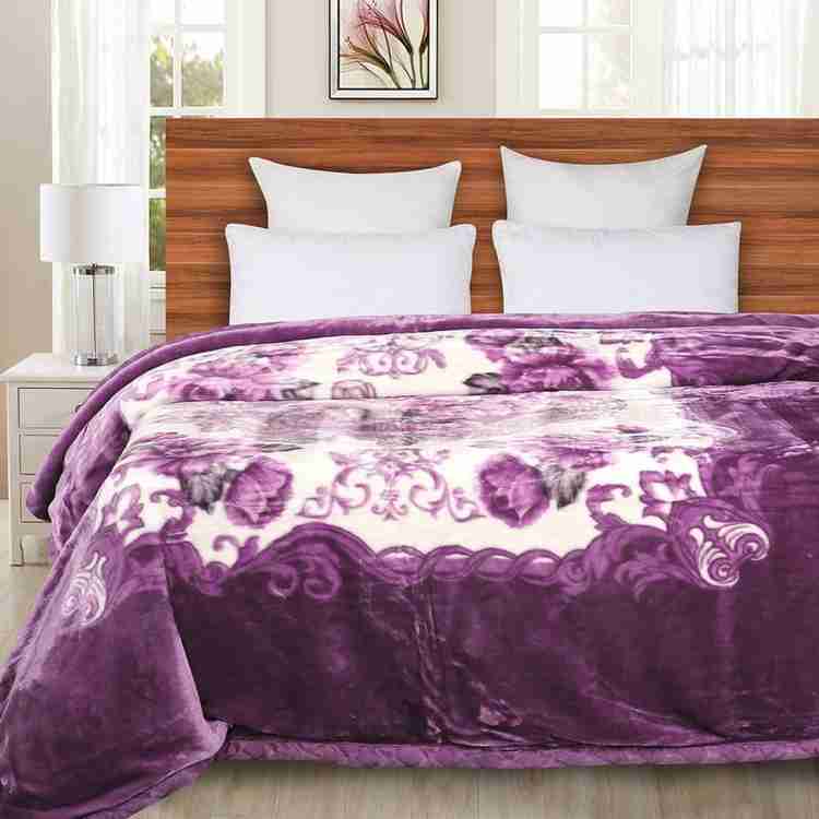 Signature Floral Double Mink Blanket for Heavy Winter Buy Signature Floral Double Mink Blanket for Heavy Winter Online at Best Price in India Flipkart