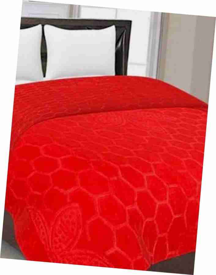 Comfowell Floral Double Mink Blanket for Heavy Winter