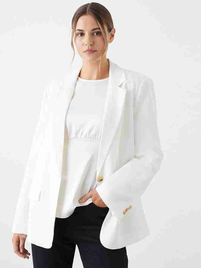 Dorothy perkins white blazer clearance