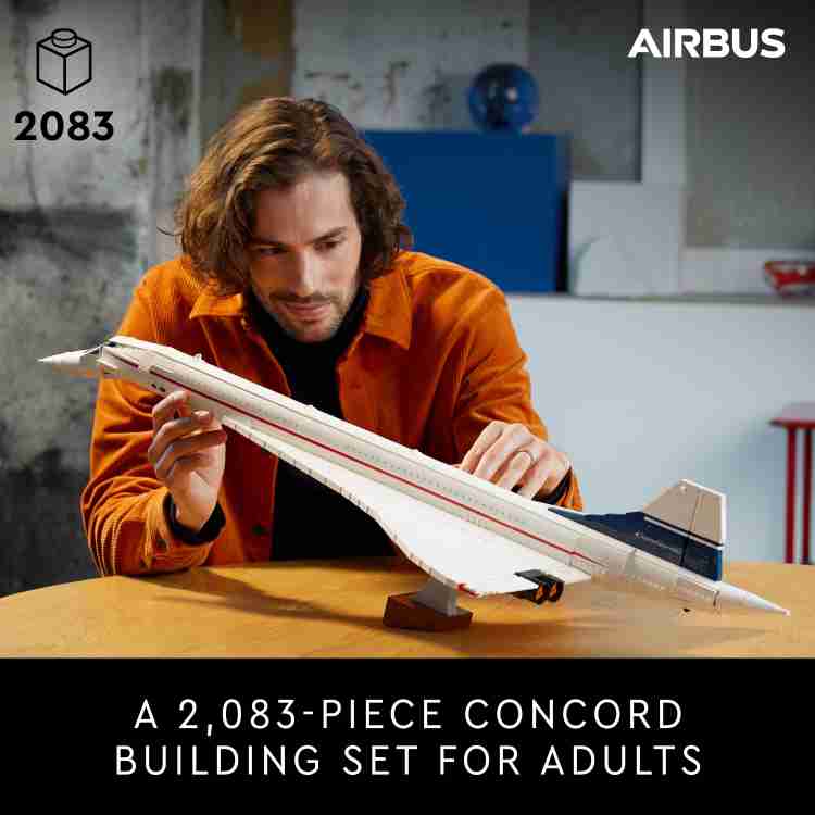 LEGO Icons Concorde 10318 Building Set (2,083 Pieces) - Icons 
