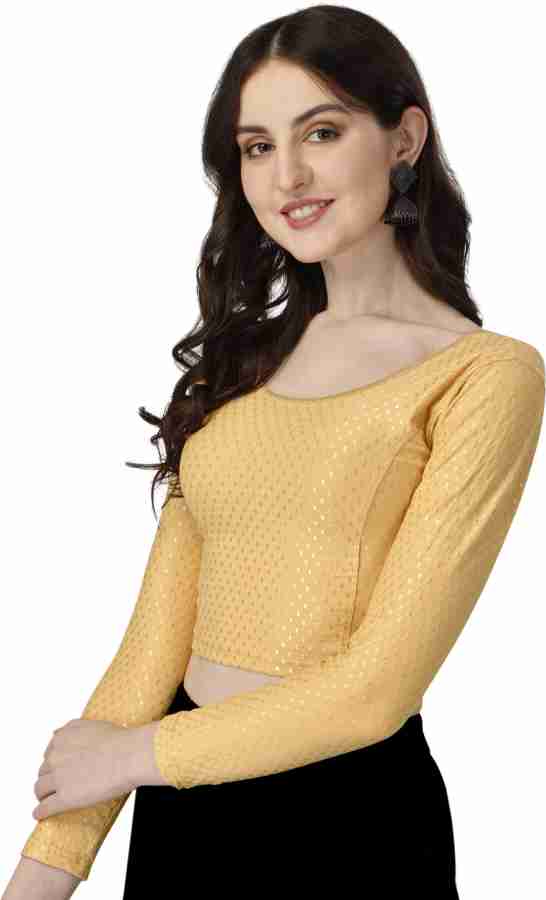 SCUBE DESIGNS U-Neck Women Blouse - Buy SCUBE DESIGNS U-Neck Women Blouse  Online at Best Prices in India