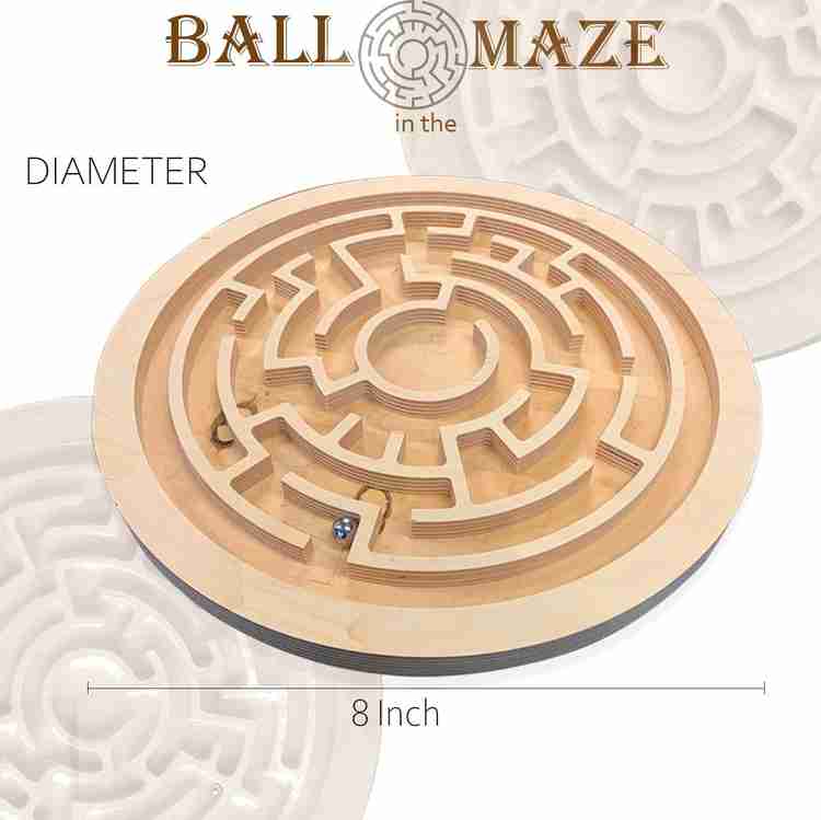Wooden clearance ball maze