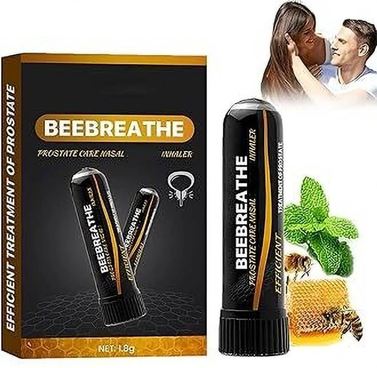 Beeboom Nasal Inhaler - Natural Relief For Nasal Congestion And Fresh Breathing (1.8ml)