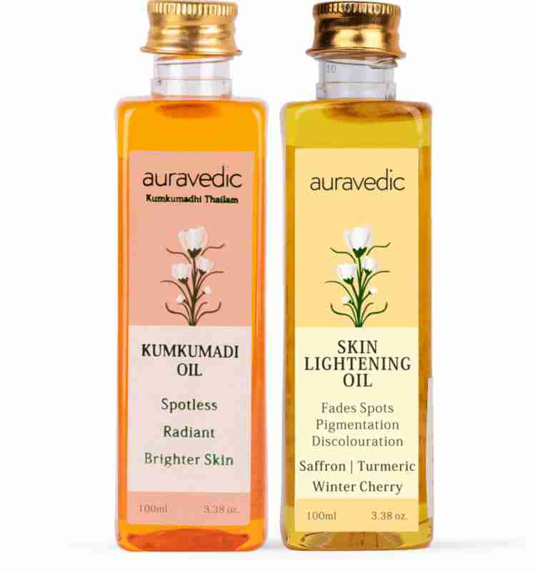 AURAVEDIC Lightening Glow Oils Price in India Buy AURAVEDIC