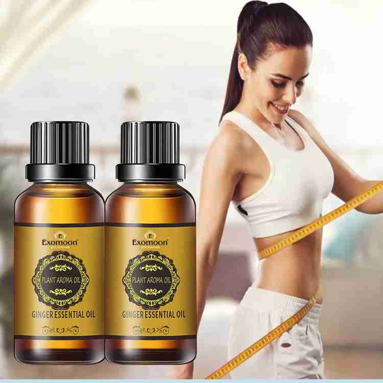 EXOMOON Ginger Oil Pure Ginger Essential Oil Lymphatic Drainage