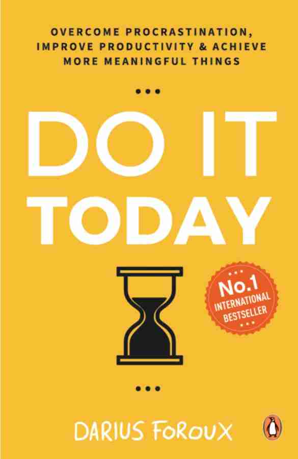 Do It Today None Buy Do It Today None by Foroux Darius at Low