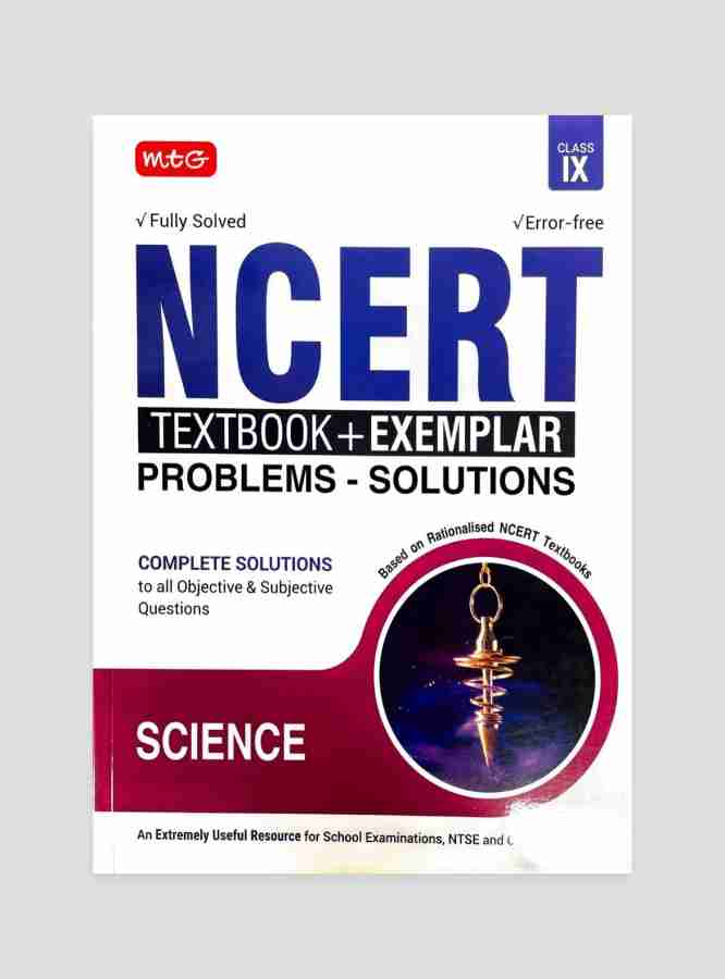 NCERT Solutions for Class 9 Science Updated 2023-24