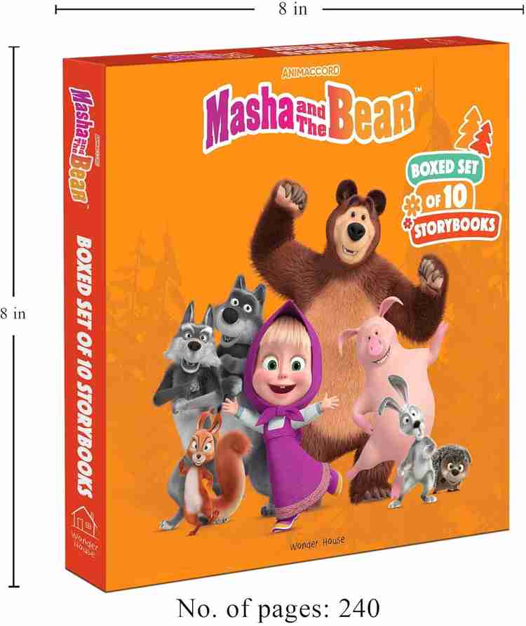 Masha and The Bear Story Books Boxed Set: Buy Masha and The Bear Story  Books Boxed Set by Wonder House Books at Low Price in India | Flipkart.com