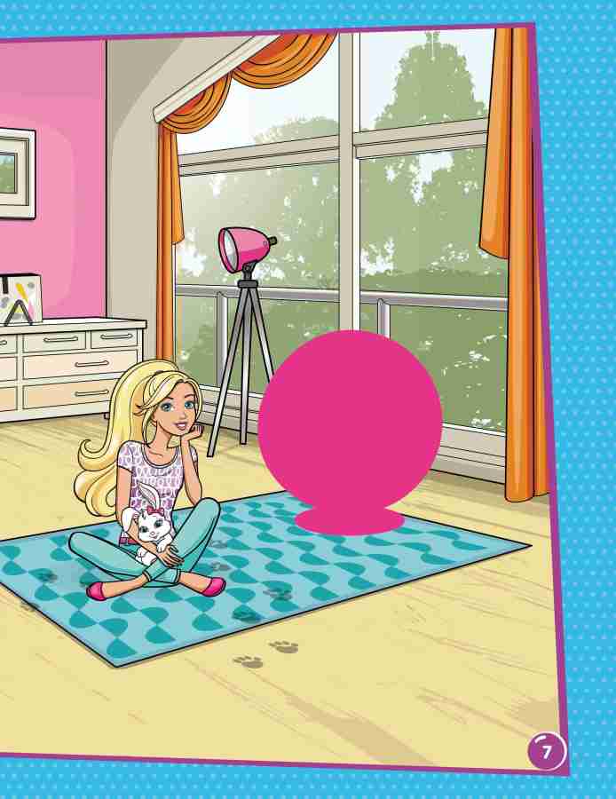 Barbie dream house store stickers