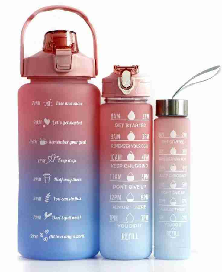 g mall Water Bottle Set 3 Pack with 300ml 900 ml Sipper