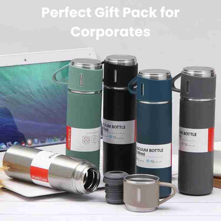KPI Vacuum Flask Set with Two Cups 500 ml Flask - Buy KPI Vacuum 