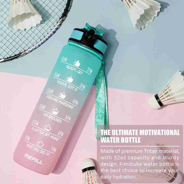 SBTs Motivational water bottle with motivational timer timer Set