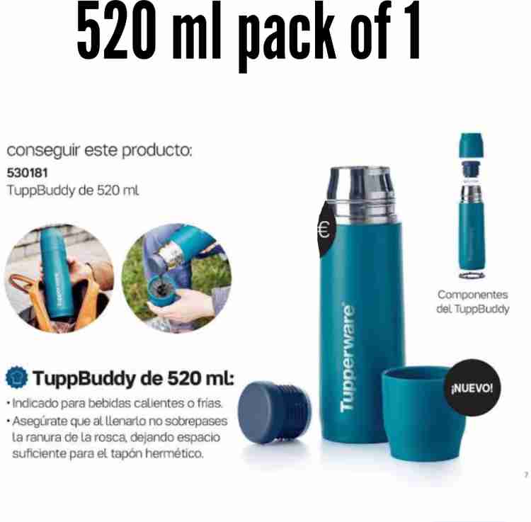 TUPPERWARE Tupp buddy insulated bottle 520 ml thermal bottle air tight pack  of 1 520 ml Flask - Buy TUPPERWARE Tupp buddy insulated bottle 520 ml  thermal bottle air tight pack of