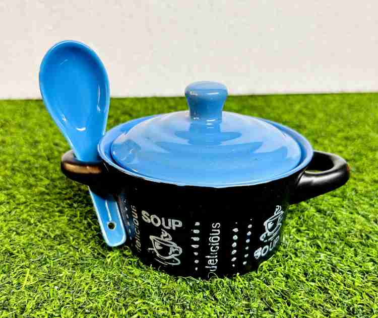 FABULOUS FINDS Ceramic Soup Bowl IMPORTED CERAMIC SOUP BOWL SET