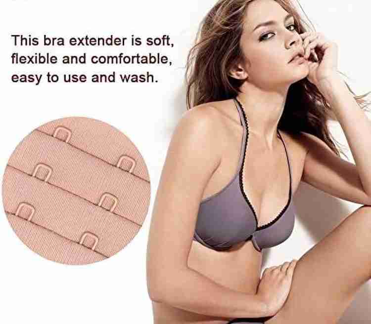Dhruv Crafts Soft and Comfortable bra hook extender for Women (Free Size)  Pack of 3 Strap Extender Price in India - Buy Dhruv Crafts Soft and  Comfortable bra hook extender for Women (