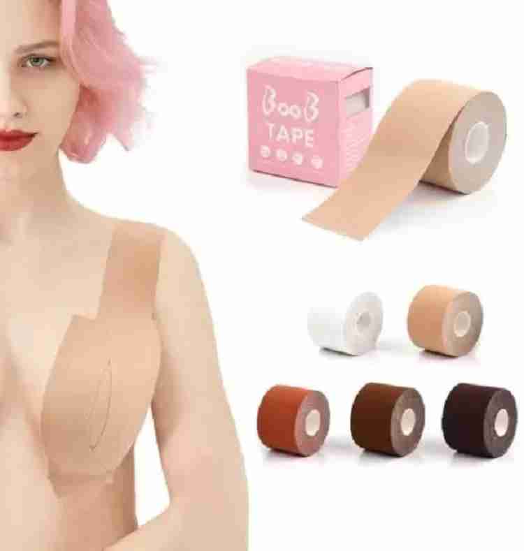 My Machine Boob Tape, Breast Lift Tape for Contour Lift & Fashion MM-B12  Cotton Peel and Stick Bra Petals Price in India - Buy My Machine Boob Tape,  Breast Lift Tape for