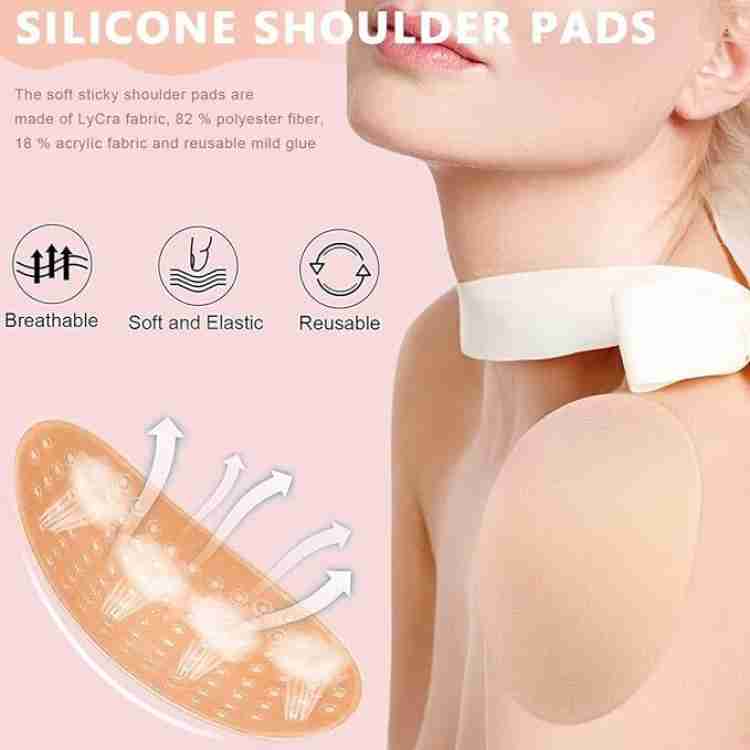 Sensual Lady Shoulder Push-up Pads for Women Clothing,Reusable