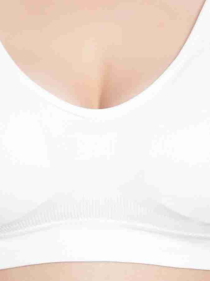 ELEG & STILANCE Lightly Padded Wirefree Back Closure Sports Bra