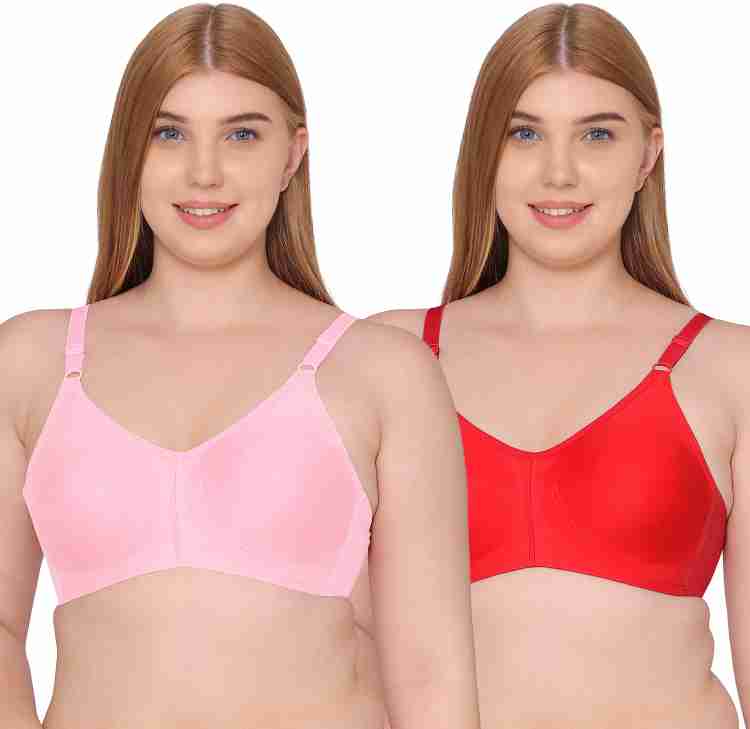 SOUMINIE Souminie Lycra Seamless Women Full Coverage Non Padded Bra - Buy SOUMINIE  Souminie Lycra Seamless Women Full Coverage Non Padded Bra Online at Best  Prices in India