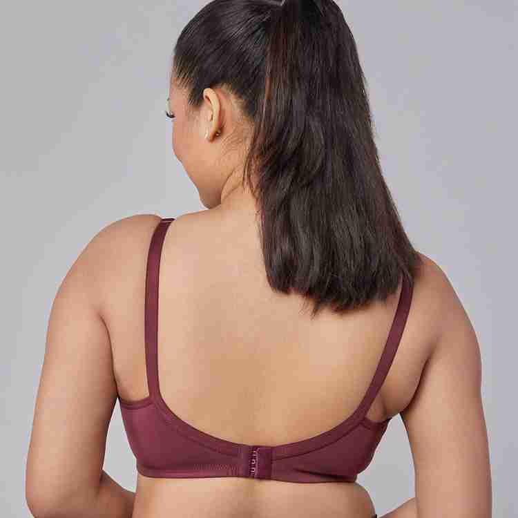 maashie M5504 Non Wired Seamless Padded Bra, L.Pink 34D