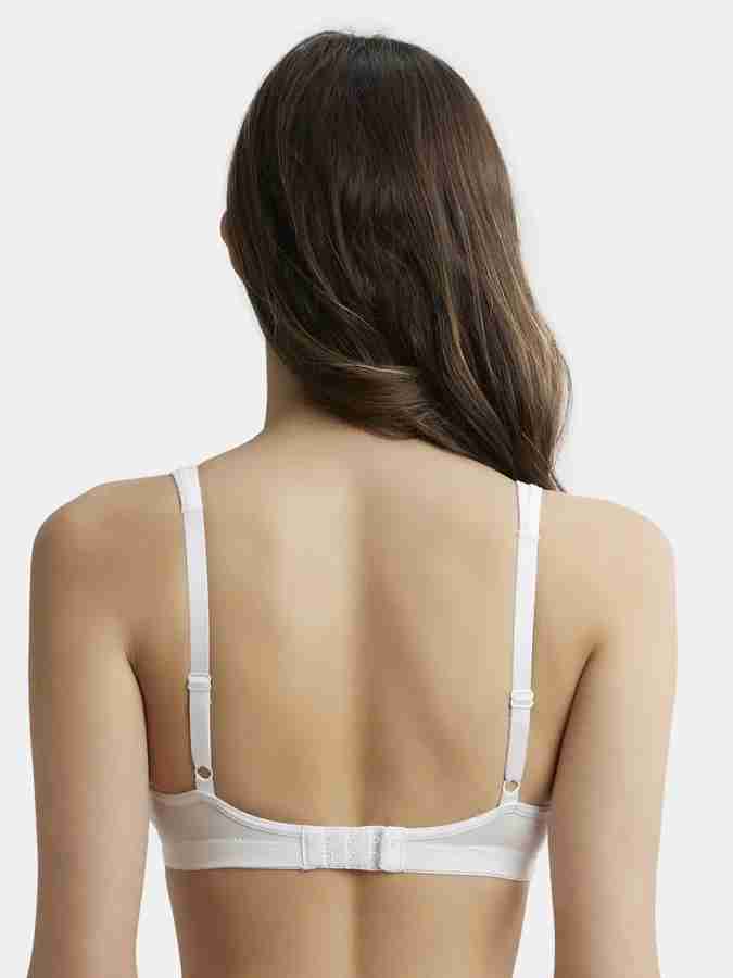 Buy Jockey 1820 White Non Padded Nylon Full Coverage Mesh T-Shirt Brafor  Women Online @ Tata CLiQ
