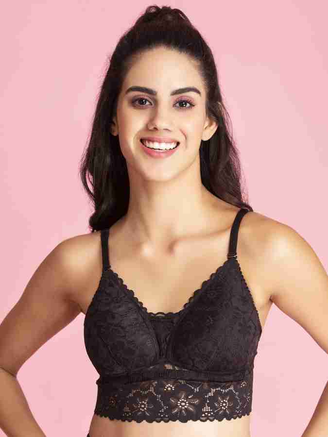 Buy online Floral Lace Detail Front Open Bra from lingerie for Women by  Clovia for ₹309 at 48% off