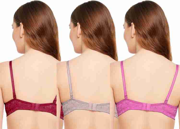 Pack of 3 New Design Comfortable Wirefree Padded Bra – Save4u