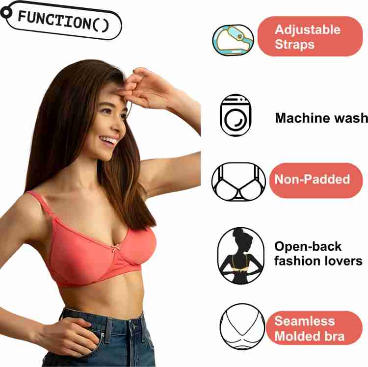 Manchi Fashion Women's Bras Soft and Comfortable Cotton-Polyester