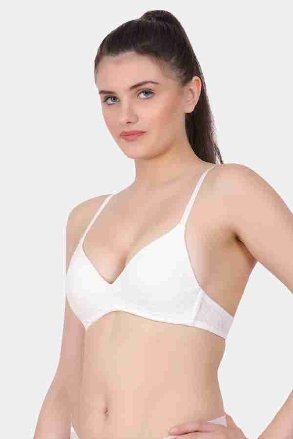Buy Amour Secret White Lightly Padded Camisole Bra - Bra for Women 20608250