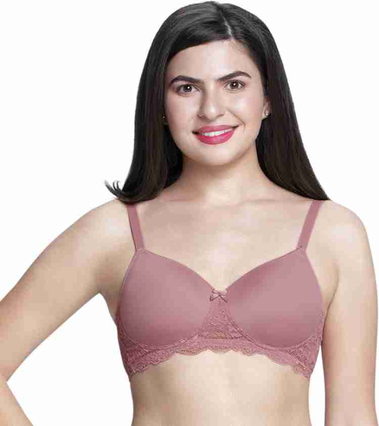 AMANTE Cotton Casuals Padded Non-Wired Printed T-Shirt Bra Size 32D Color  Soft Lilac in Delhi at best price by Amante (Vegas Mall) - Justdial