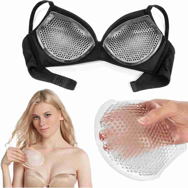 Generic Silicone Bra Insert Pads Push Up Enhancers Clear Clear