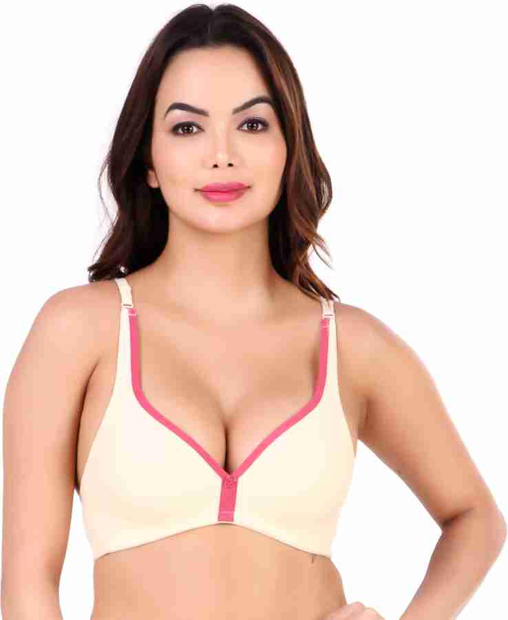 KIMZI Saphire (Iris Bra)-Skin-28(C) Women Full Coverage Non Padded Bra - Buy  KIMZI Saphire (Iris Bra)-Skin-28(C) Women Full Coverage Non Padded Bra  Online at Best Prices in India