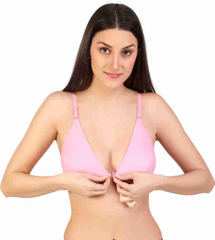 Women's Non-Padded Front Open Plunge Bra