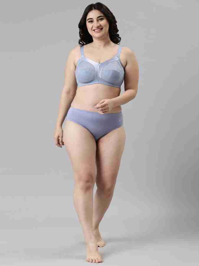 Enamor A014 Super Bra Supima Cotton Non-Padded, Wirefree & Full Coverage  42B W - Roopsons