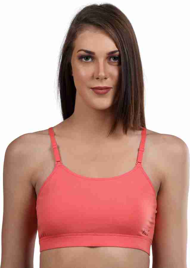 Trylo TEEN 13 CORAL - S Women Full Coverage Non Padded Bra - Buy