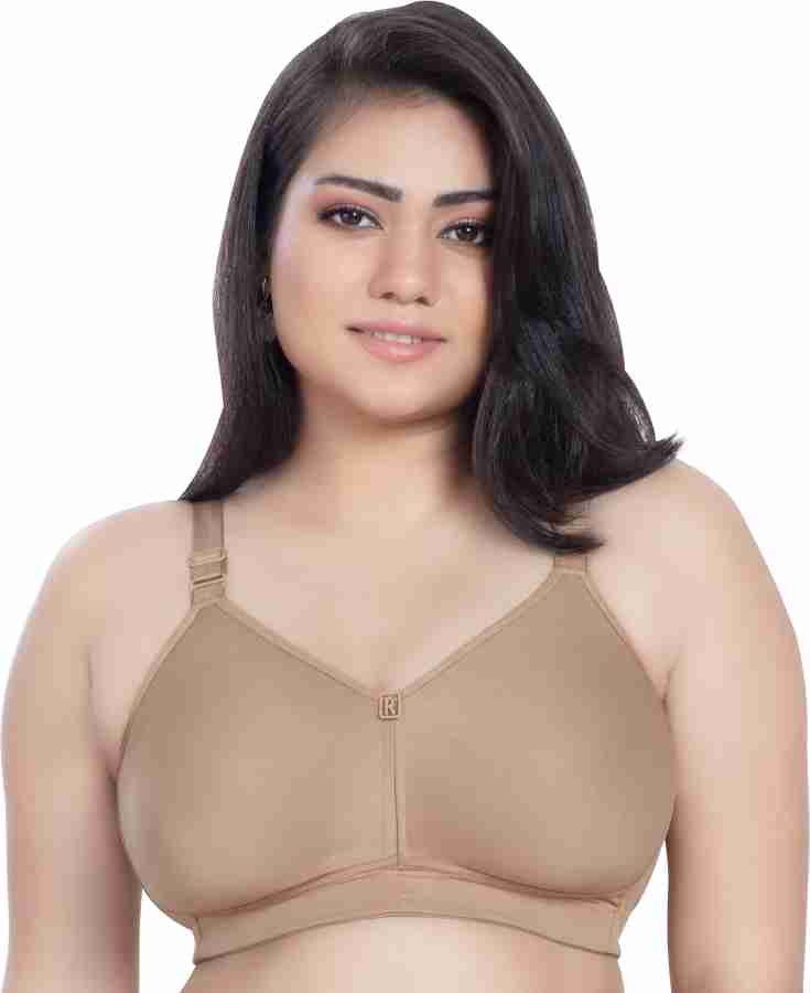 Trylo RIZA T-FIT-42-NUDE-C-CUP Women Full Coverage Non Padded Bra