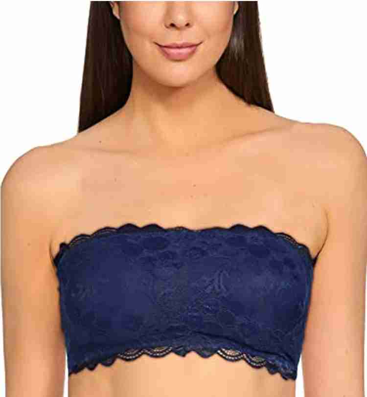 VanillaFudge Women's Lace Lightly Padded Wire Free Strapless Padded Tube Bra  (Free Size) Women Bandeau/Tube Lightly Padded Bra - Buy VanillaFudge  Women's Lace Lightly Padded Wire Free Strapless Padded Tube Bra (Free