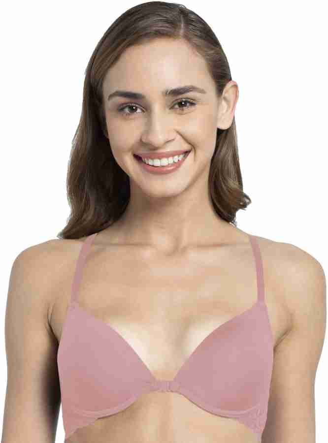 Jockey T-Shirt : Buy Jockey 1815 Women's Front Open Underwired Padded  T-shirt Bra Blue Online, Nykaa Fashion